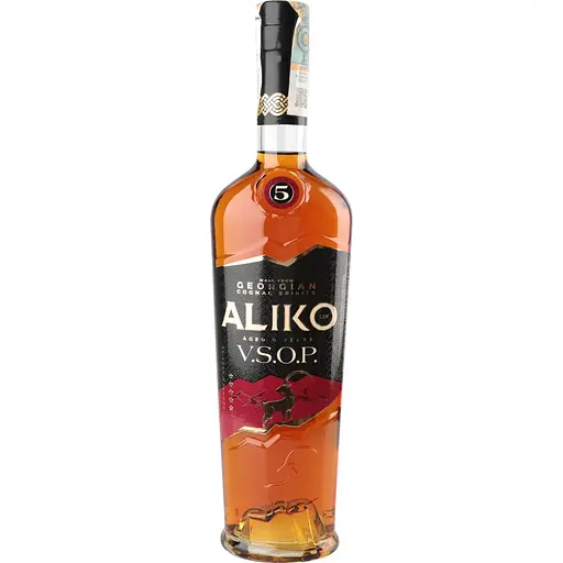 Коньяк Aliko 5 зірок 40% 0.5 л