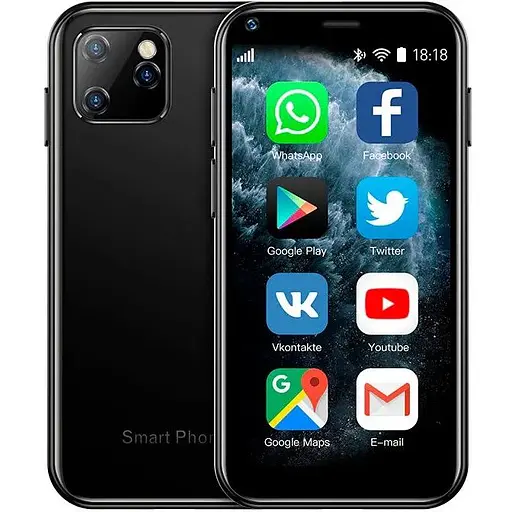 Телефон H-Mobile A6 Happyhere A6 black