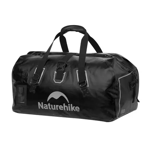 Водонепроникна дорожня сумка Naturehike CNK2450XB015 (60л) Чорний