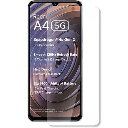 Захисна плівка StatusSKIN для Xiaomi Redmi A4 Екран Глянцева Lite