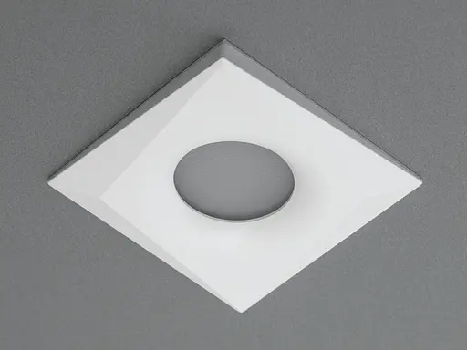 Якісний точковий врізний світильник серія "Аluminium", білий - фото 3