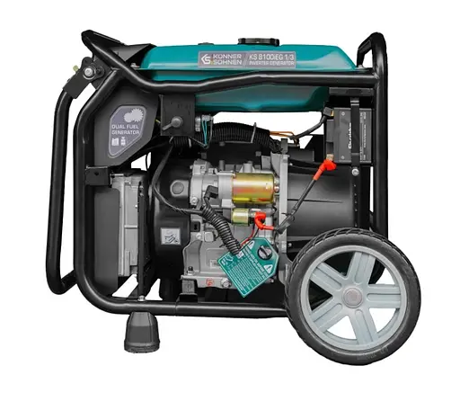 Інверторний генератор газ/бензин Konner&Sohnen 8/8.5 кВт KS 8100iEG 1/3 - фото 4