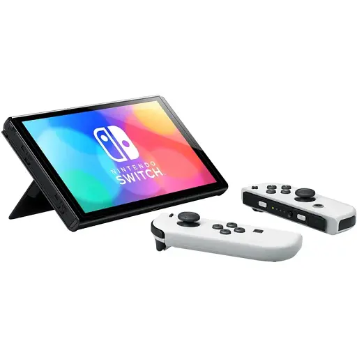 Игровая консоль Nintendo Switch Oled белая - фото 5