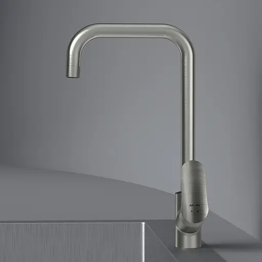 Смеситель для кухни Am.Pm Like G-подобный излив сатин F8006011 Хром матовый - фото 5