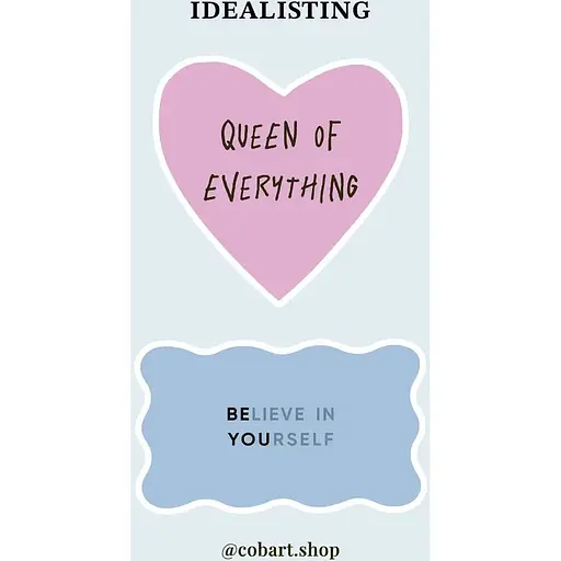 Стикерпак Cobart 3Д "Idealisting"