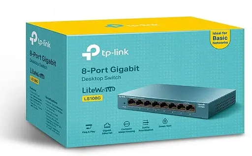 Комутатор TP-Link LS108G (LS108G) - фото 4