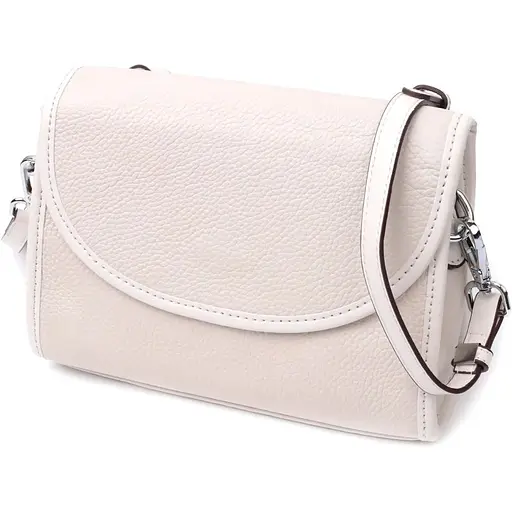 Женская кожаная сумка Vintage с полукруглым клапаном 20.5х14х8.5 см sum0029015 - фото 1