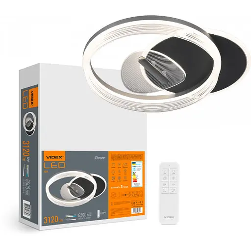 LED світильник функціональний Videx DECORA 52W VL-CLD-992-BSL - фото 1
