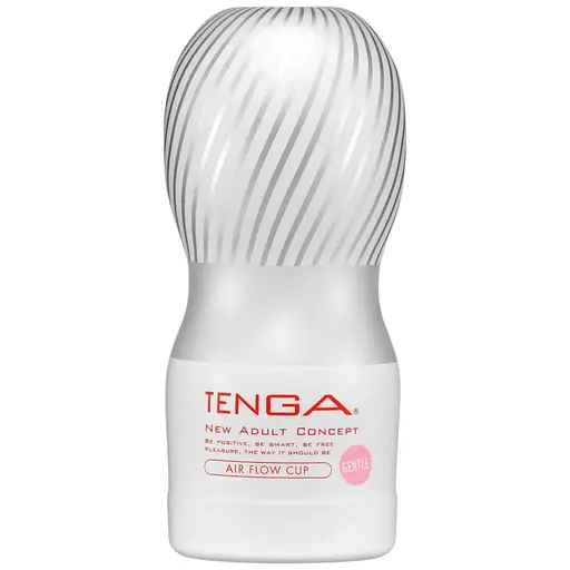 Мастурбатор Tenga Air Flow Cup ніжний, 24 повітряні камери для унікальної ніжної та обволікаючої стимуляції.