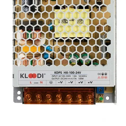 Блок питания 100W, 24V. IP20 KLOODI KDPS-HX 100 24V - фото 2
