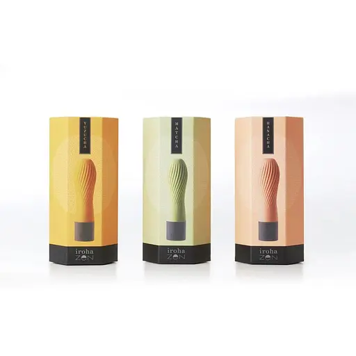 Вібратор Iroha Zen Matcha з ніжною ребристою поверхнею - фото 9