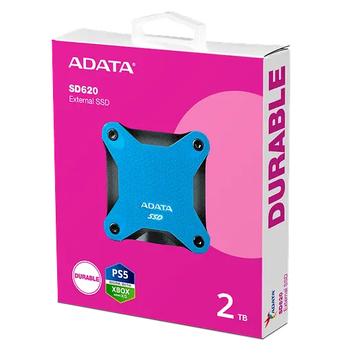 SSD накопичувач портативний зовнішній диск ADATA SD620 512 GB USB3.2 SD620-512GCBL - фото 4