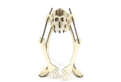 Дерев'яний конструктор "Гігантопітек" 29 деталей - фото 2