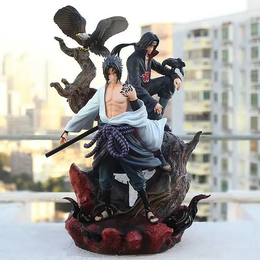 Фигурка Саске Учиха и Итачи Учиха Наруто Naruto Sasuke & Itachi Uchiha 36см N SAI 36 - фото 4