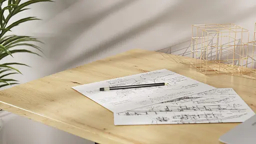 Стіл-книга трансформер Спайдер Ferrum-decor 750x1150x880 Чорний метал ДСП Дуб Артізан 16 мм (FRD-105093) - фото 4