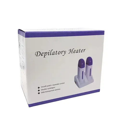 Воскоплав двокасетний Globalstar Depilatory Double Wax Heater WW-1031 2в1 з підставкою для депіляції волосся - фото 3