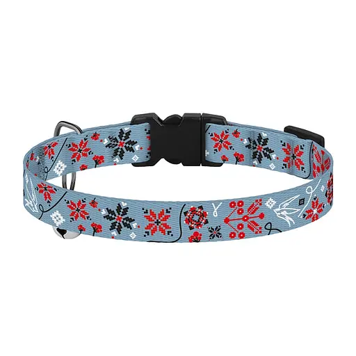 Нашийник для котів Барксі Urban патріотичний Калина   - фото 3