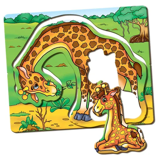 Дитяча настільна гра Мами і малюки 81107 африканські тварини - фото 3