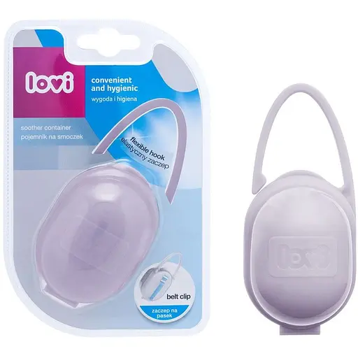 Футляр для пустышки Lovi розовый (13/111_ros)
