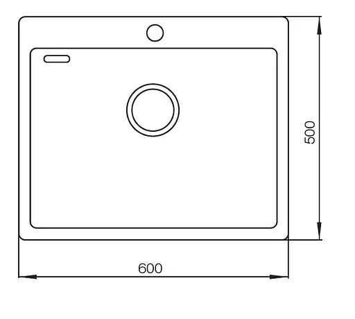 Мойка MIXXUS MX(304)6050-200x1.2-HANDMADE (MX0572) - фото 2