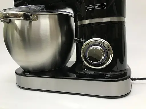 Кухонный комбайн тестомес блендер 3 в 1 Royalty Line RL-PKM-2200 Black - фото 7