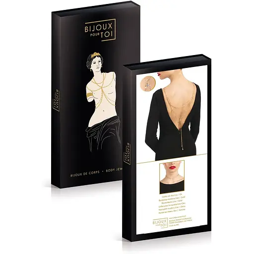Колье на спину Bijoux Pour Toi - Lise Gold - фото 2