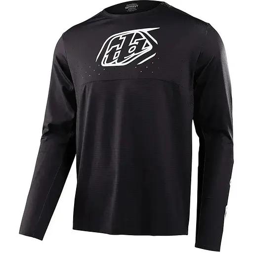 Велоджерси Troy Lee Designs Sprint Jersey Icon Black S (1106-323929002)