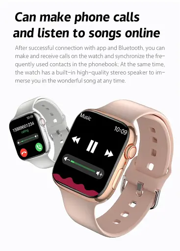 Смарт-часы Lige BW0445 с силиконовым ремешком Black (17796) - фото 9