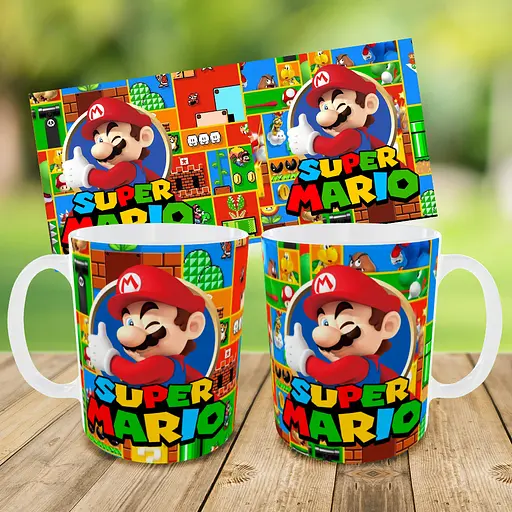 Подарунковий набір: Сумка-бананка + Кружка Супер Маріо, дитячий, для хлопчика (00241) - фото 3