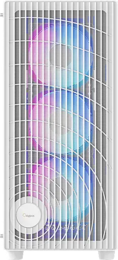 Корпус Ocypus Gamma C70 ARGB White (GAMMA-C70-WHG400XX-GL) - фото 2