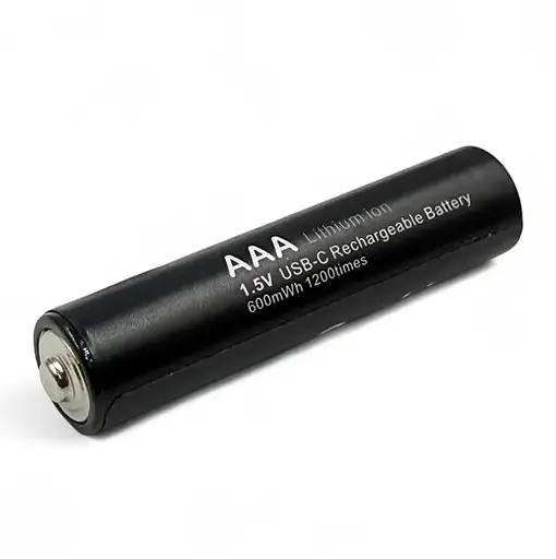 Аккумулятор AAA Soshine Li-ion R03 400mAh 10440 USB 1.5V (Черный) - фото 3