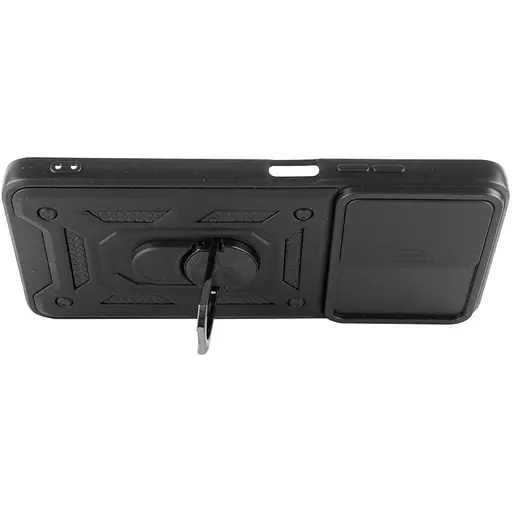 Чохол Ummi Camshield Serge Ring для Xiaomi Redmi 12 / Poco M6 Pro 5G Чорний - фото 3