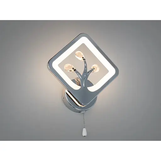 Світлодіодне бра Romin 15W хром - фото 1