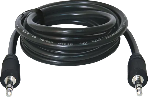 Кабель AUX Audio 3.5мм M/M 1.5м JACK01-05 черный Defender - фото 2