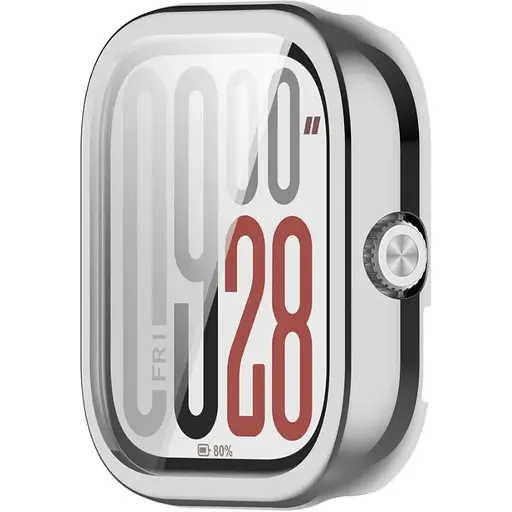 Чохол-накладка DK для Xiaomi Redmi Watch 5 Silicone Face Case (silver) - фото 3