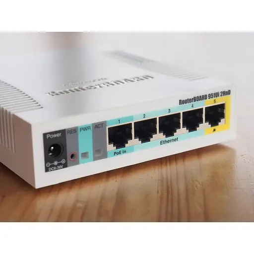Бездротовий маршрутизатор (роутер) Mikrotik RB951Ui-2HND [128306] - фото 4