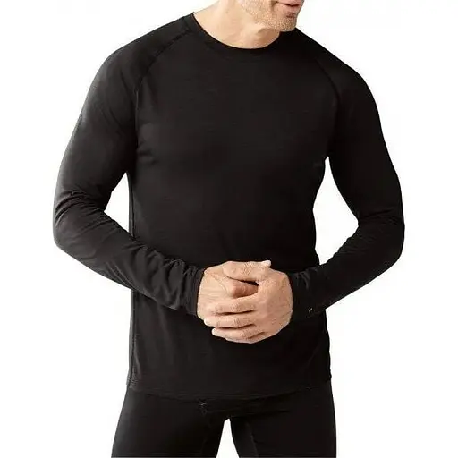 Термофутболка Smart Wool Merino 150 Baselayer Long Sleeve Black XL (1033-SW 14042.001-XL)