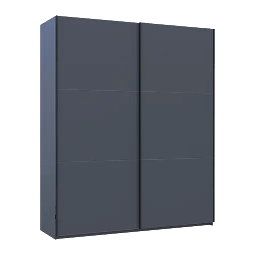 Шкаф-купе Doros G-Caiser Графит/Графит 2 ДСП / 3 части 200х60х240 (42005230) - фото 5