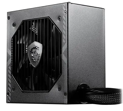 Блок питания 650 Вт, MSI MAG A650BN, черный, 80+ Bronze, Active PFC, 12 см, 2xMolex/5xSATA/2x6+2-pin/1x4+4-pin - фото 1