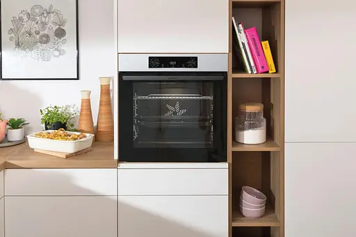 Духова шафа Gorenje  електрична 77 л, A, нержавіюча сталь - фото 2