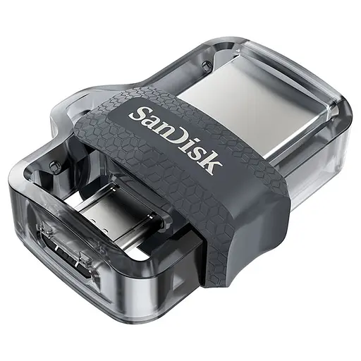 Флеш-накопичувач Sandisk USB 3.0 Ultra Dual OTG 64Gb (150 Mb/s) (SDDD3-064G-G46) - фото 1