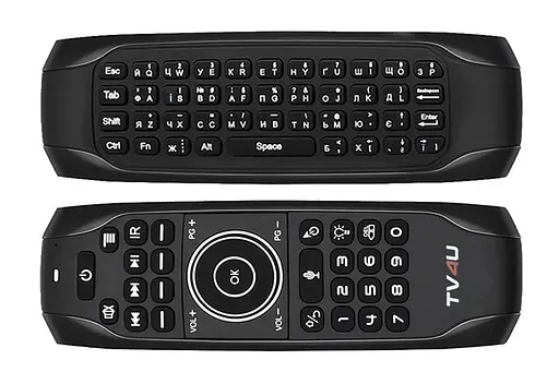 Аеромиша TV4U G7v PRO UKR з підсвічуванням, мініклавіатурою і голосовим управлінням - фото 2