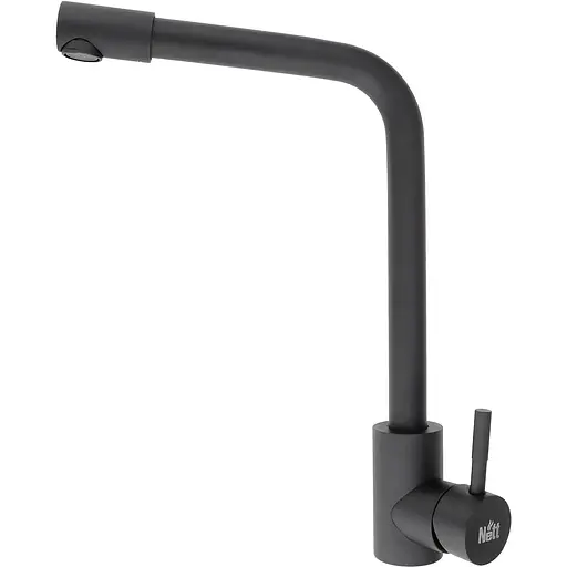 Комплект чорної мийки на кухню та змішувача Nett з нержавіючої сталі NB-5747 - фото 4
