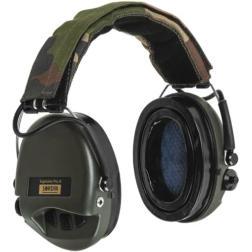 Активные наушники Sordin Supreme Pro X с LED фонарем