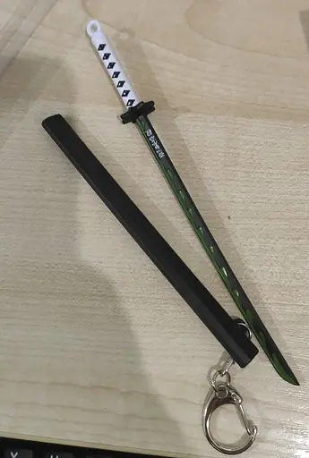 Брелок Катана аніме Клинок, розсікає демонів Demon Slayer: Kimetsu no Yaiba KY 22.03 - фото 2