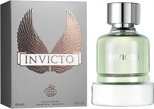Парфумована вода Fragrance World Invicto - чоловічий аромат сили та стилю. 100 мл