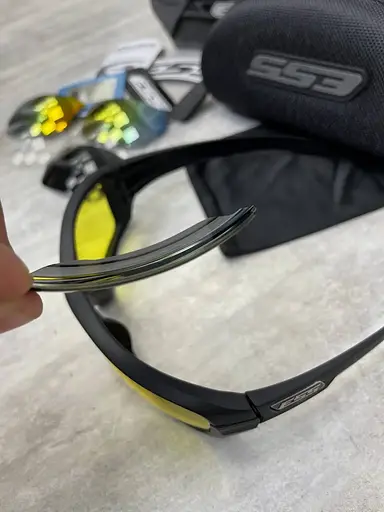 Баллистические защитные очки ESS Rollbar Ballistic 26-0 (4 линзы) - фото 7