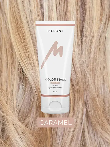Тонирующая маска для волос Карамельный Color Mask Caramel Meloni 200 мл - фото 4