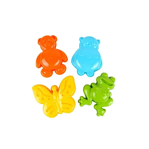 Детский набор "Зверушки" ТехноК 6757TXK формочки для песка