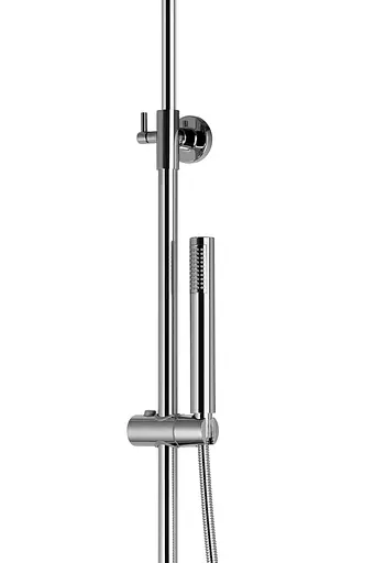 Душова система Corsan Lugo хром з термостатом та виливом CMN016TCH, Хром - фото 7